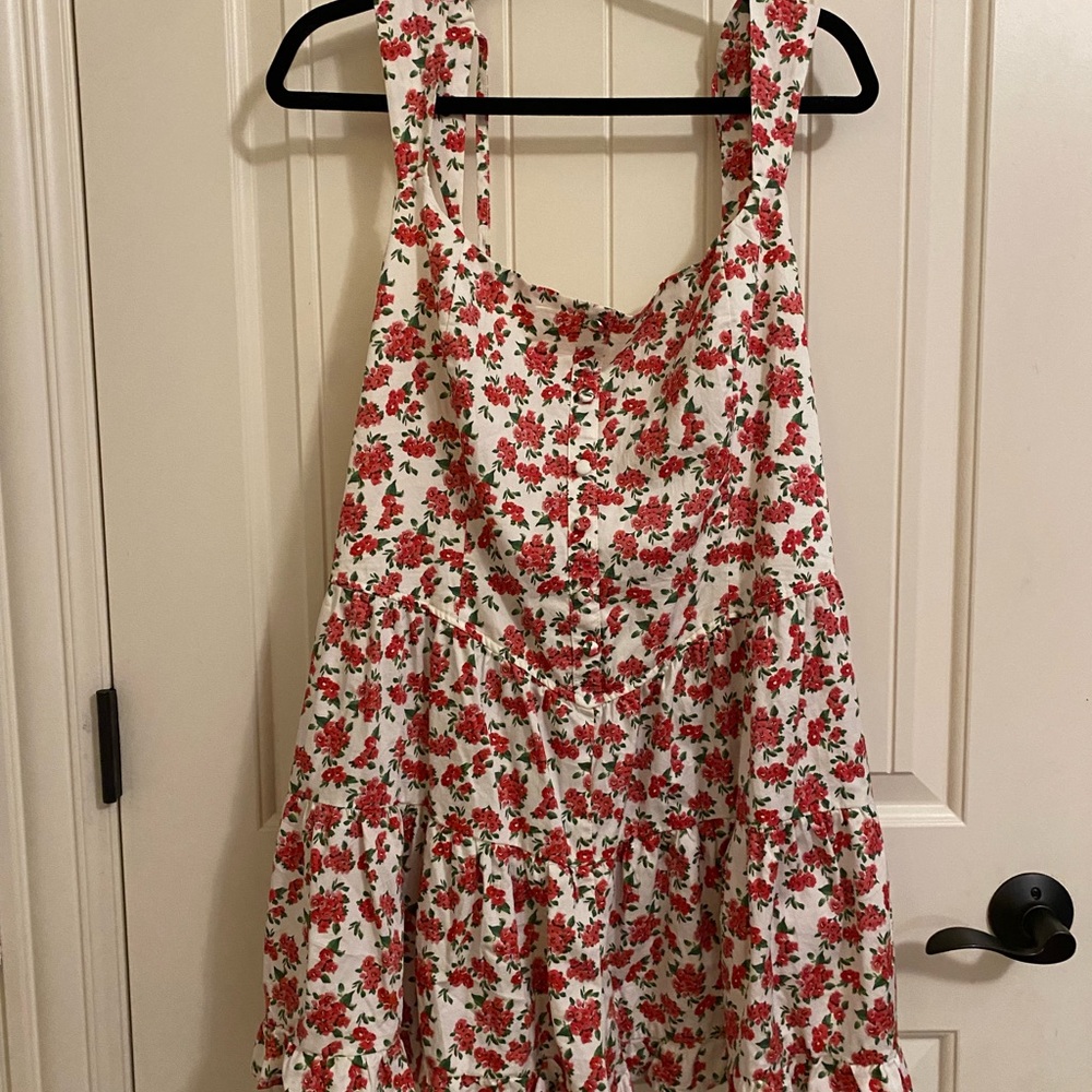 Floral Sleeveless romper